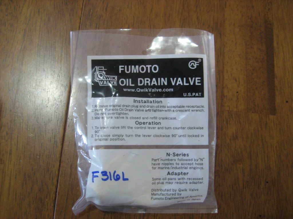 Anyone install a Fumoto drain valve on their 2011 Pentastar V6? Dodge